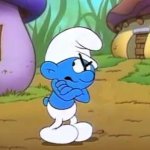 Grumpy Smurf