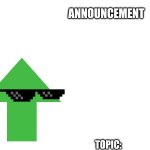 Snoopie's announcement template template