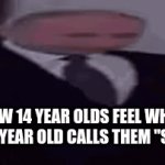 putin | How 14 year olds feel when a 5 year old calls them "sir" | image tagged in gifs,putin | made w/ Imgflip video-to-gif maker