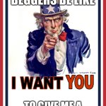 Why do they always do this??? | Upvote beggers be like; To give me a upvote and a follow | image tagged in i want you | made w/ Imgflip meme maker