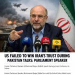 US failed to win Iran’s trust during Pakistan talks: Parliament