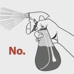 spray bottle no
