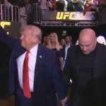 Dana White Donald Trump man-date