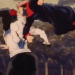 Todo Yuji fighting GIF Template