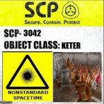 SCP-3042 Label