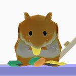 3D hamster