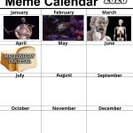 MEME CALENDAR | 2026; Mallunggay 
Pandesal | image tagged in meme calendar,remix | made w/ Imgflip meme maker