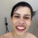 German pink cardigan