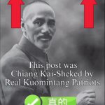 Chiang Kai-Sheked