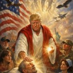 Trump as Jesus