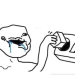 ai | image tagged in stupid dumb drooling puzzle | made w/ Imgflip meme maker