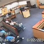 Courtroom Fighting and clapping GIF Template