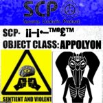 SCP-II-I•-TMO£TM Label