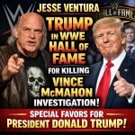 Jesse Ventura: Donald Trump Is In WWE Hall of Fame For Stopping