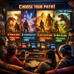 Multiplayer Choose Your Own Adventure meme