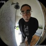 Real Life Soyjak on Ring Camera