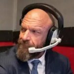 Triple H smiles meme