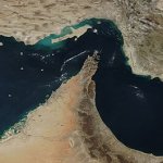 the strait of hormuz google earth map
