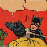 Catwoman Slaps Robin template