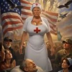 Donald Trump as Kristi Noem's husband meme