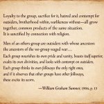 The first chapter of Separation and Its Discontents emphasized t