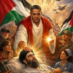 Obama trying to heal the Ayatolla meme