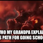 School path be like for my grandpa | Who my grandpa explain his path for going school | image tagged in gif,fun,school,despicable me,memes | made w/ Imgflip video-to-gif maker