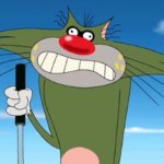 Jack Frowning Oggy meme