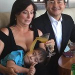 parents and spilled drink