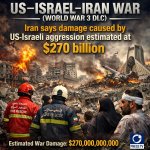 US–Israel–Iran War (World War 3 DLC)  Iran says damage caused by