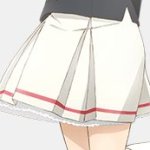 Sakura Kinomoto's White Skirt