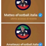 Matteo Amatteusz eFootball italia template