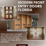 Modern Front Entry Doors Florida