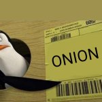 Important Notice | Onion | image tagged in kowalski,onion,onions,vegetable,memes,important | made w/ Imgflip meme maker