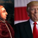 Alexander VI and Donald Trump