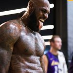 Lebron freaky