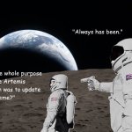 Mission Updated | image tagged in mission updated | made w/ Imgflip meme maker