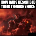 "me and my freinds did a lot of crazy stuff when we were kids" | how dads described their teenage years: | image tagged in gifs,dads | made w/ Imgflip video-to-gif maker