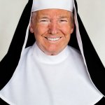 Donald Trump nun habit priest pope catholic