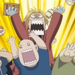 Edward Elric angry about height