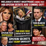 Melania’s WORST NIGHTMARE Coming True! Her Epstein SECRETS Are C