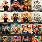 Dolly Popeye we had to stick