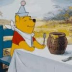 Winnie the Pooh happy GIF Template