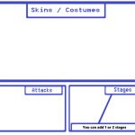 Smash bros fighter template meme