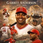 Garret Anderson, World Series champion with Angels, dies at 53 T