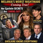Melania’s WORST NIGHTMARE Coming True! Her Epstein SECRETS Are C