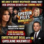 Melania’s WORST NIGHTMARE Coming True! Her Epstein SECRETS Are C