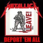 Metallica Deport Em All