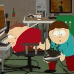 Cartman poop GIF Template