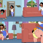 Family Guy - Donna Spanks Chris